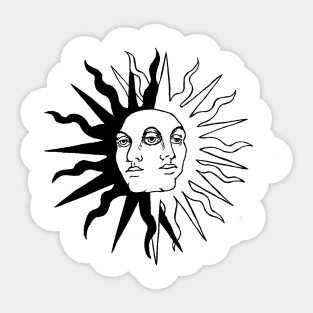 sun Sticker